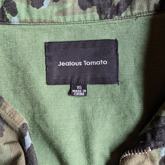 Jealous Tomato Cheetah Print Canvas Jacket - Picture 7 of 10